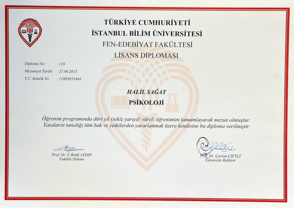 Sertifika 1